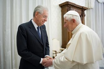 Benedykt XVI pożegnał się z premierem Włoch