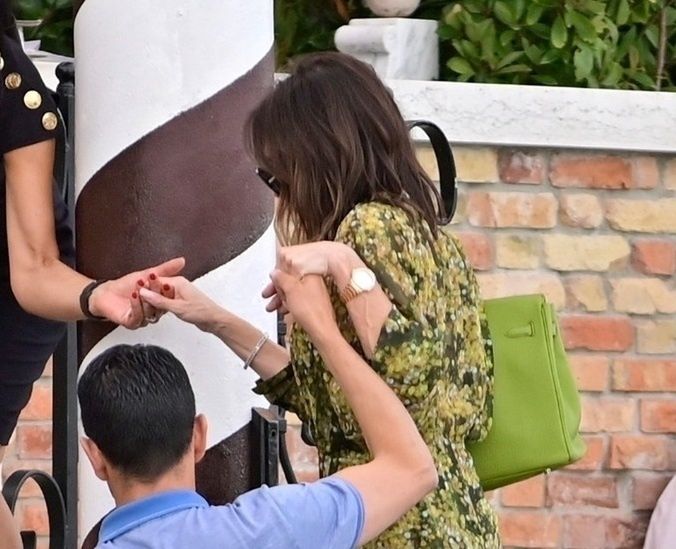 Victoria i David Beckhamowie w Wenecji