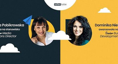Magdalena Pobikrowska oraz Dominika Niekraszewicz awansują w Salestube