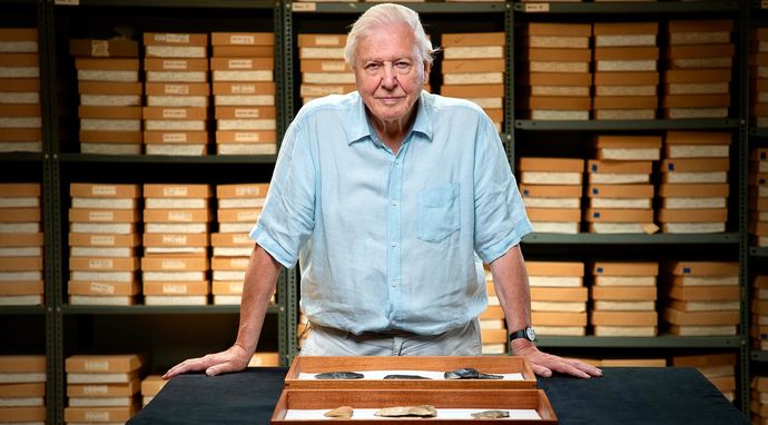 David Attenborough i cmentarzysko mamutów