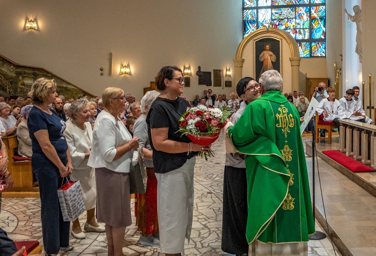 Msza św. dziękczynna ks. Stanisława Oracza w parafii w Pile