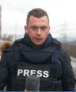 Wojciech Bojanowski zadebiutował jako korespondent CNN. Wystąpił bez butów