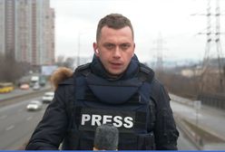 Wojciech Bojanowski zadebiutował jako korespondent CNN. Wystąpił bez butów