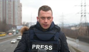 Wojciech Bojanowski zadebiutował jako korespondent CNN. Wystąpił bez butów