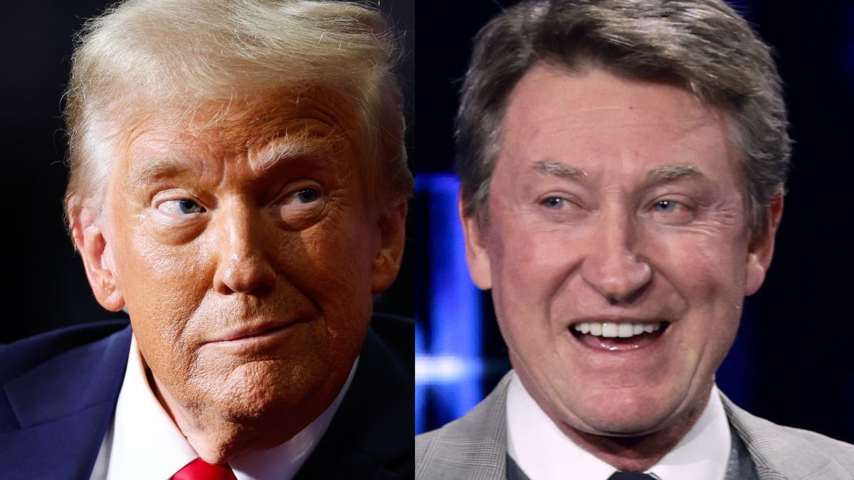 Wayne Gretzky pojawił się na wieczorze wyborczym Donalda Trumpa