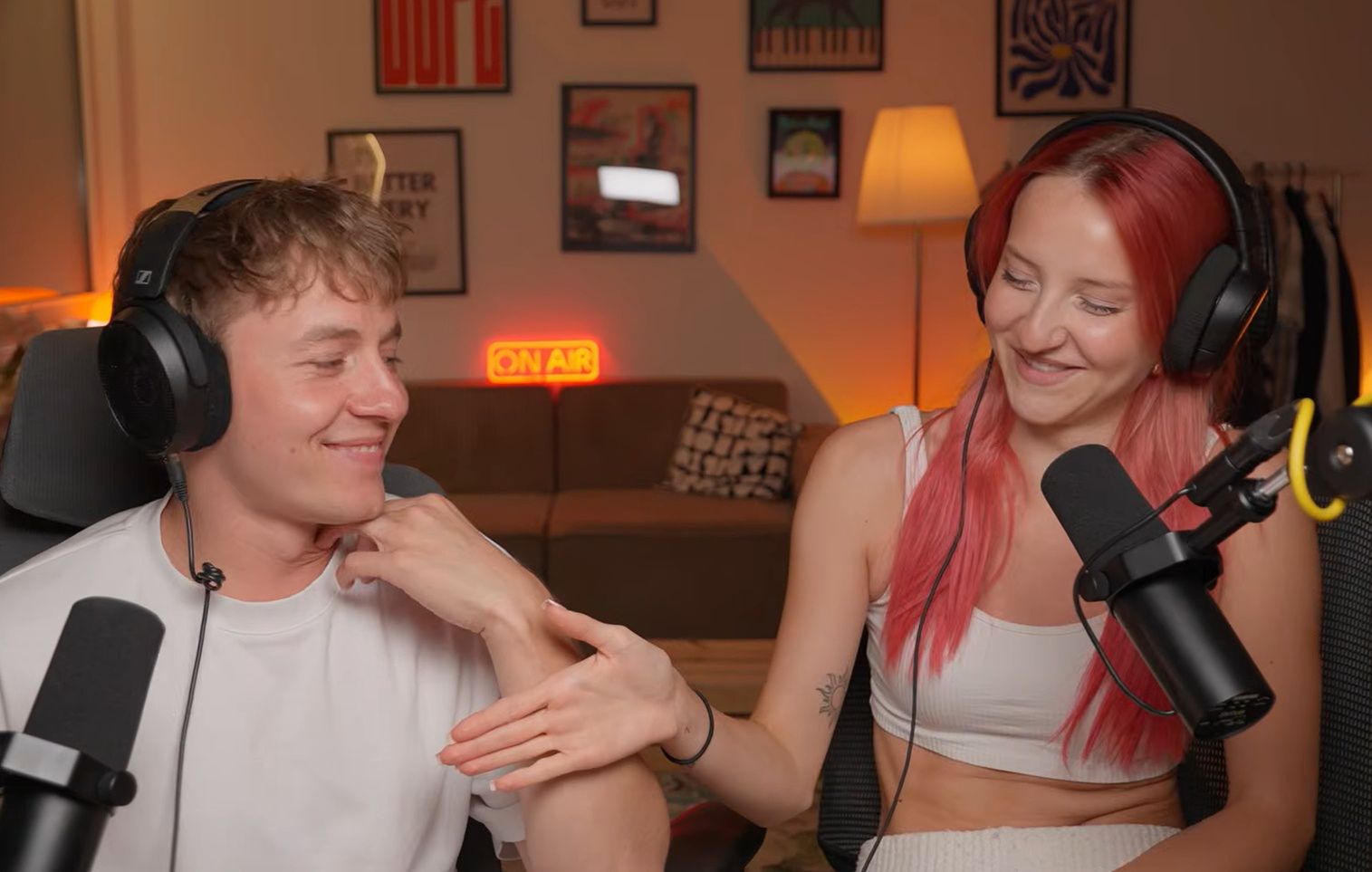 Monika Kociołek i Pedro