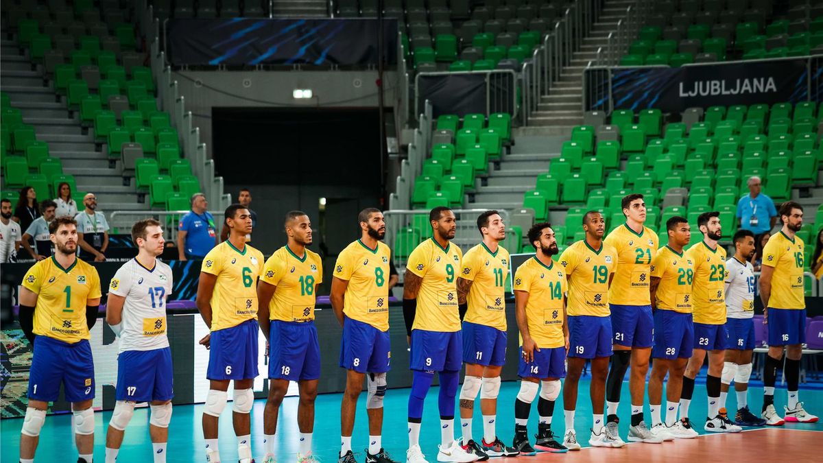 Materiały prasowe / FIVB / Brazylia i puste trybuny