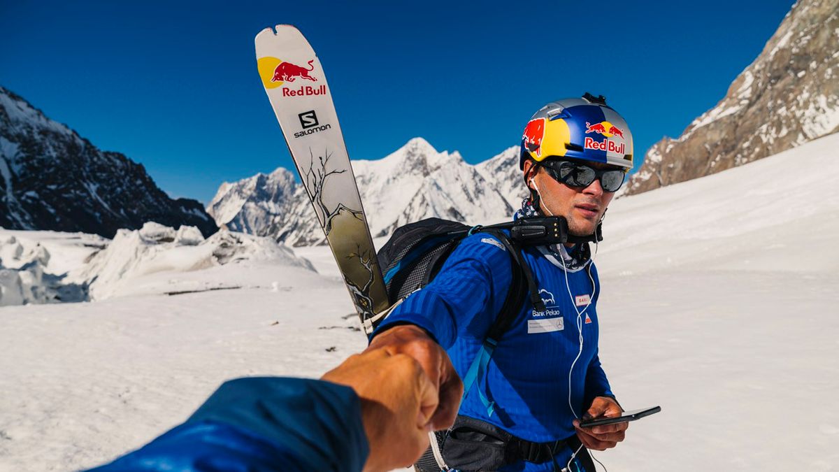 Andrzej Bargiel, polski skialpinista, pierwszy człowiek, który zjechał na nartach z K2