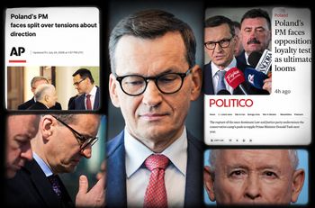 Zagraniczne media: "Utrata kontroli nad prawicą"