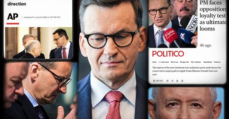 Zagraniczne media: "Utrata kontroli nad prawicą"