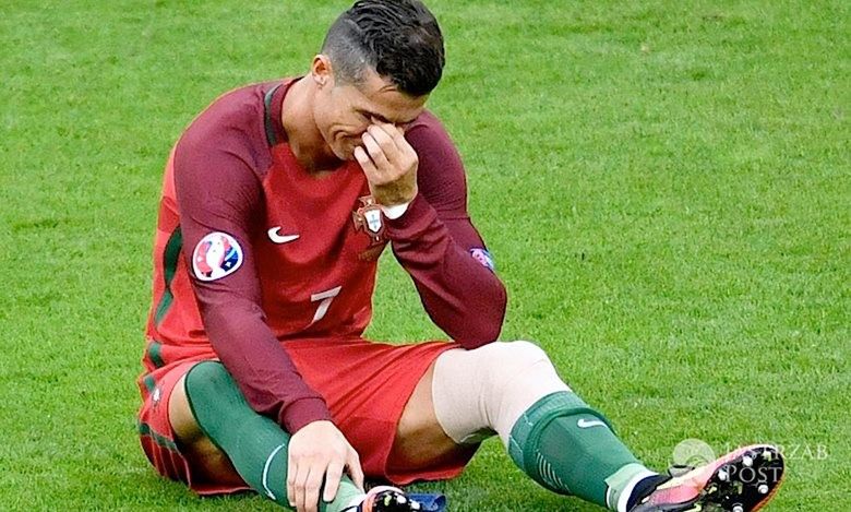 Cristiano Ronaldo kontuzjowany w finale EURO 2016