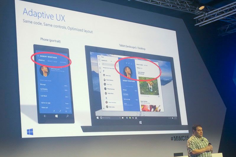 [MWC 2015] Nowości o Windows 10 – uniwersalne aplikacje, adaptowalne interfejsy i metody wprowadzania