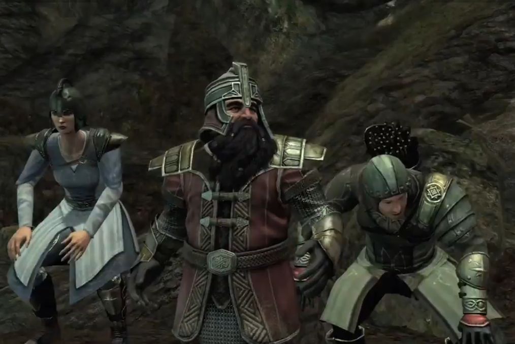 Screenshot z gry Władca Pierścieni: Wojna na Północy