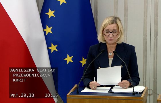 Nowa szefowa KRRiT krytycznie o TVP i rządzie. "Sekowanie konstytucyjnego organu"