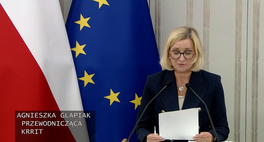 Nowa szefowa KRRiT krytycznie o TVP i rządzie. "Sekowanie konstytucyjnego organu"