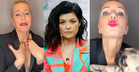 Paulina Smaszcz tańczy do piosenki Miley Cyrus, odpowiadając na pytanie, czy ma na sobie GARNITUR Katarzyny Cichopek (WIDEO)