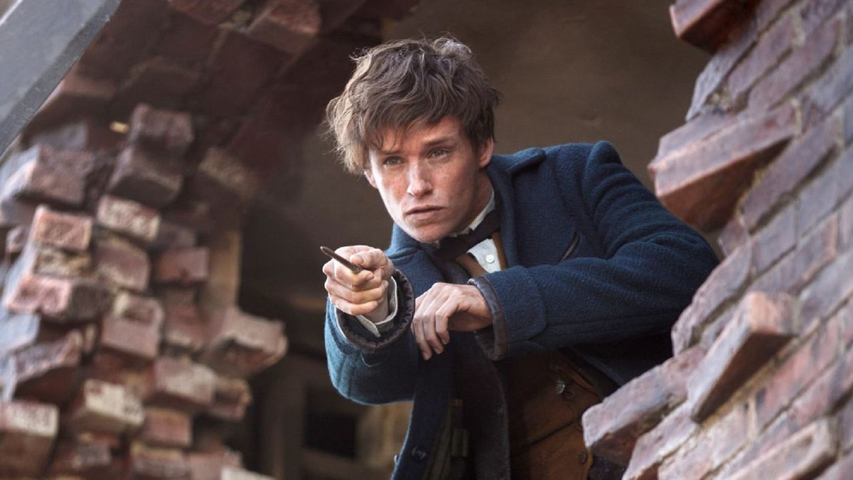 Eddie Redmayne w pierwszej części "Fantastycznych zwierząt i jak je znaleźć"