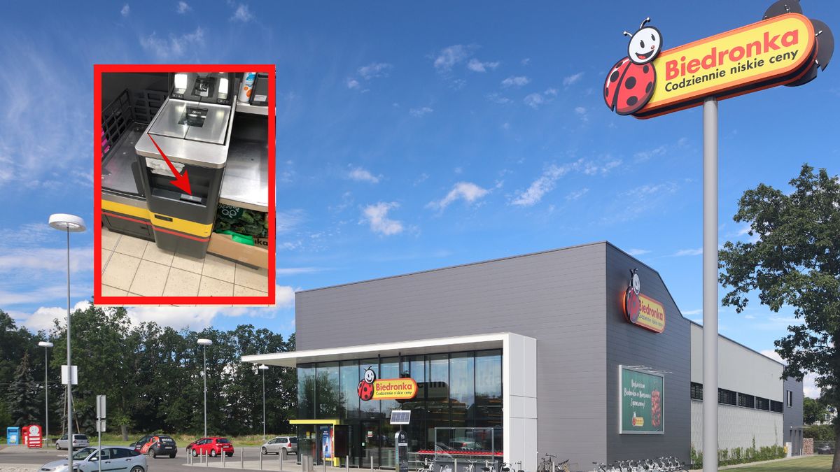 Ukryta funkcja w kasie samoobsługowej Biedronki