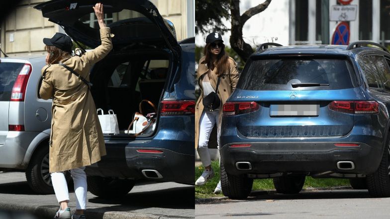 Anna Czartoryska z mężem i synkiem