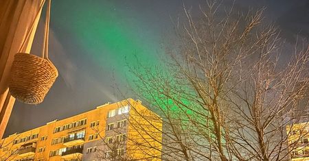 Zorza polarna nad Lublinem i regionem. Zdjęcia czytelników