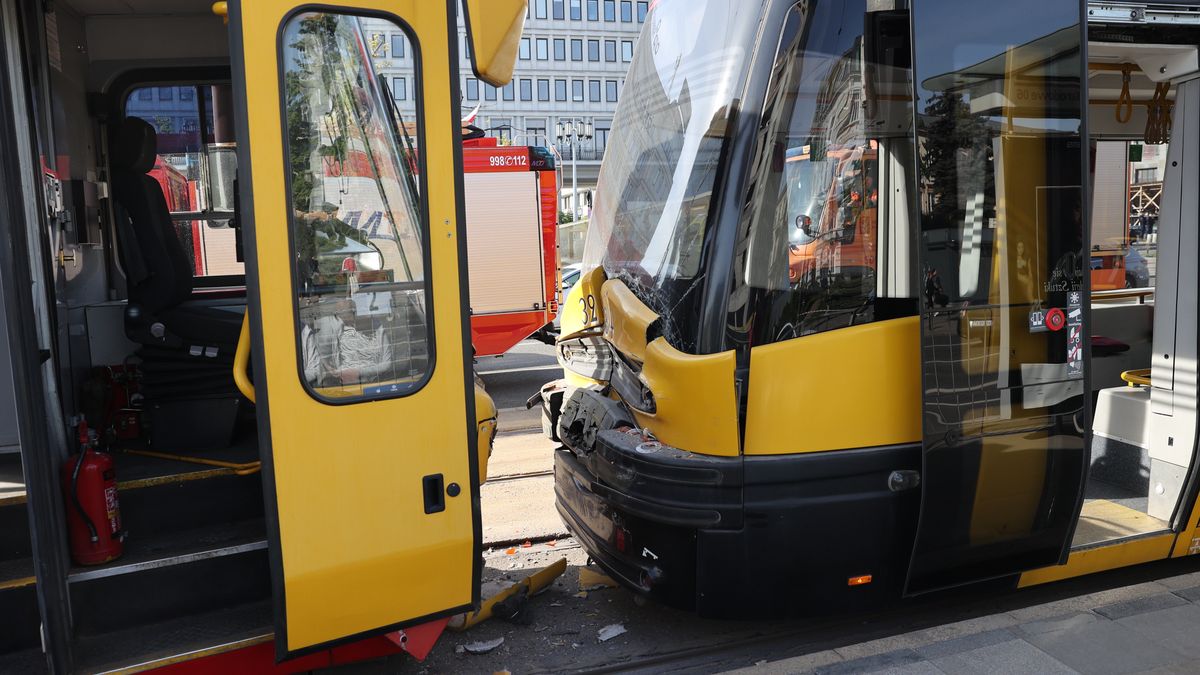 Wypadek tramwajów w Warszawie