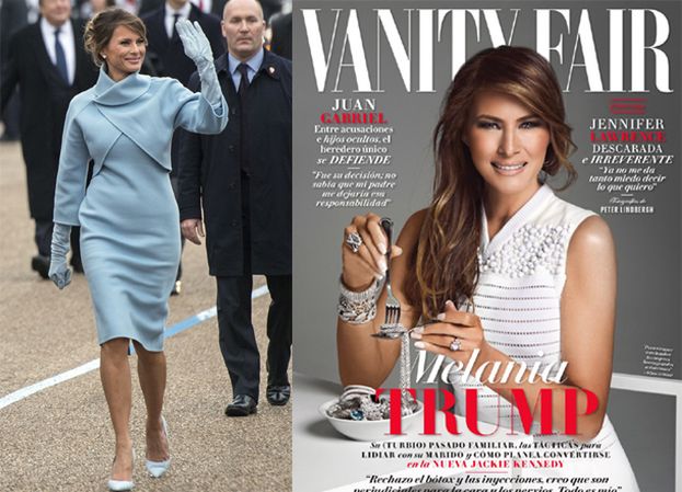 Melania Trump w meksykańskim "Vanity Fair"! "Zostanie drugą Jackie Kennedy?" (FOTO)