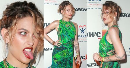 Paris Jackson gra nogą w sukni za 19 tysięcy