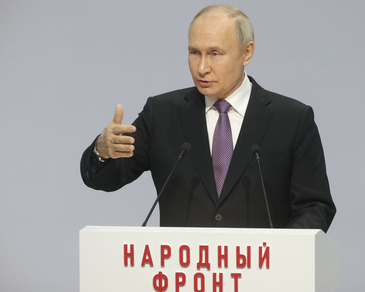 The President of Russia, Vladimir Putin