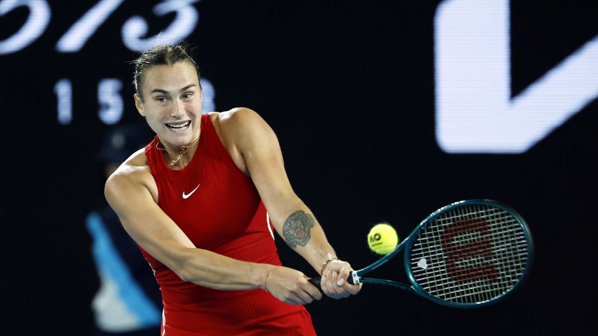 PAP/EPA / EPA/Mast Irham / Na zdjęciu: Aryna Sabalenka