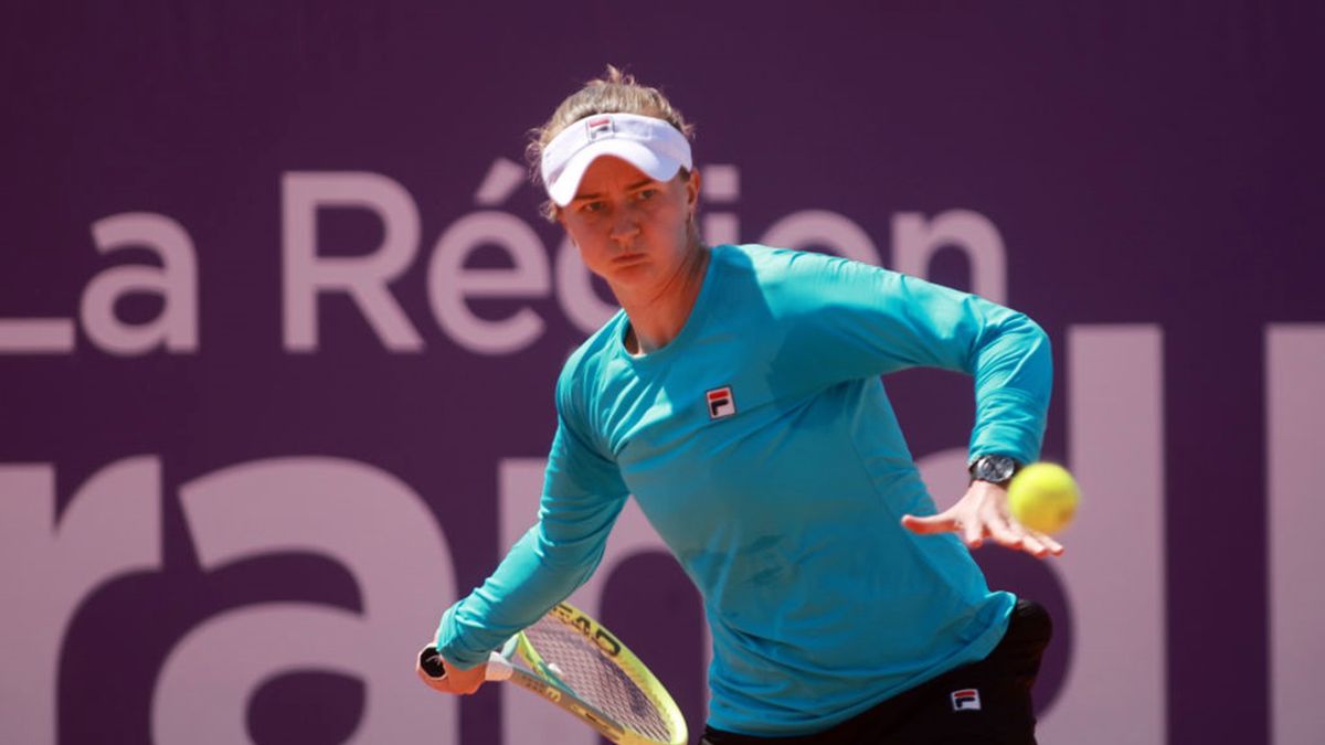 Getty Images / Johannes Simon / Na zdjęciu: Barbora Krejcikova