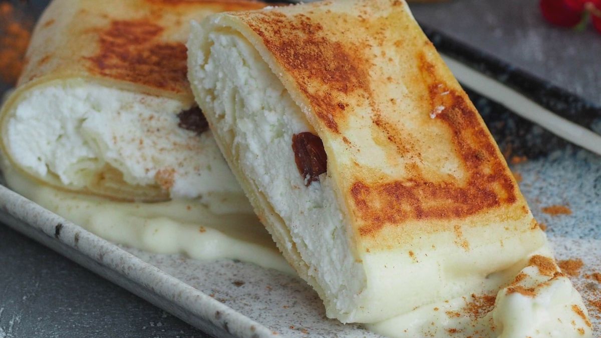 Pyszne naleśniki z twarogiem