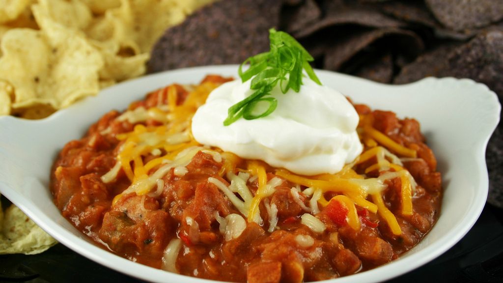 Smażona fasola w puszce