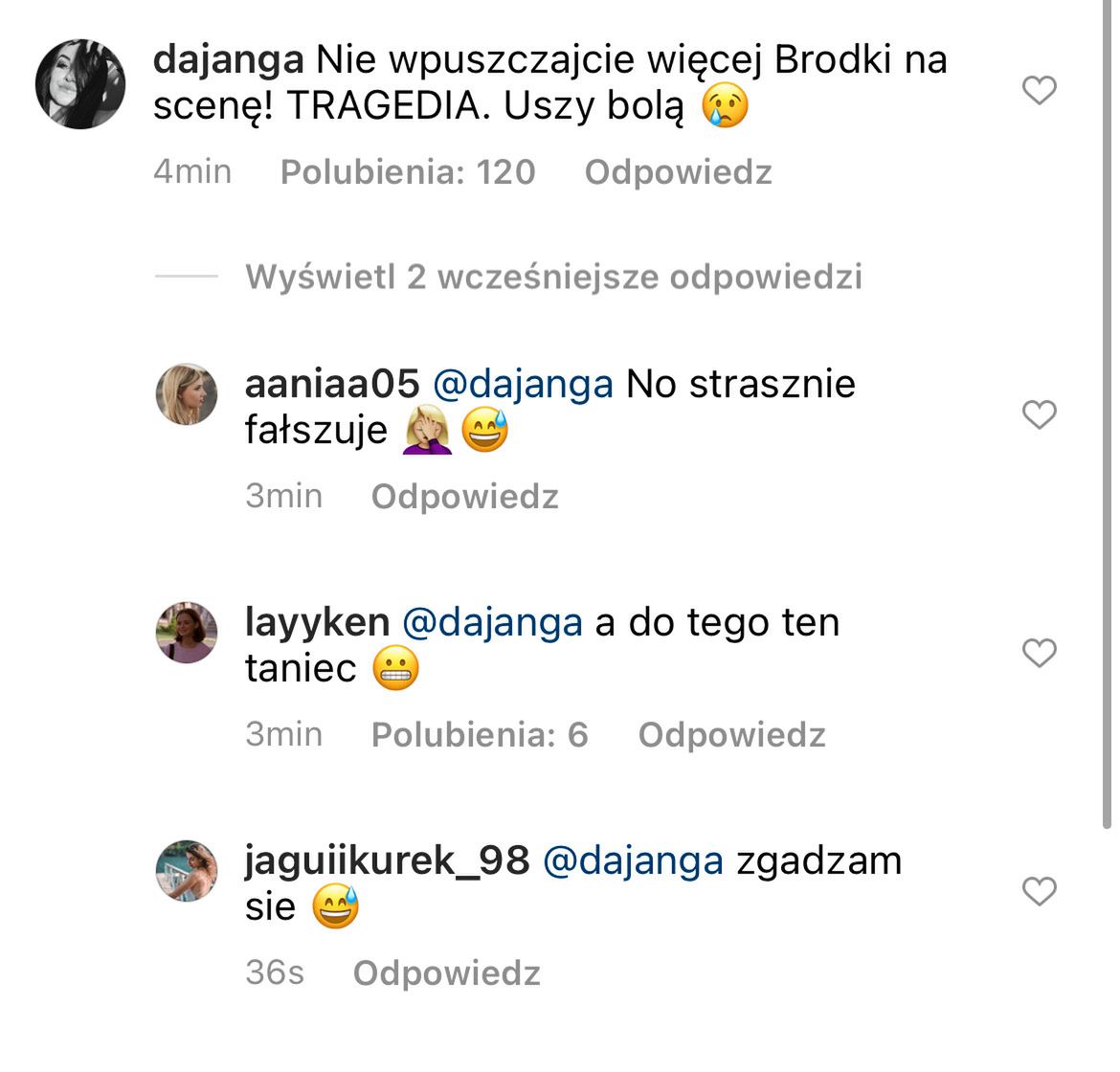 Top Model 10 - internauci krytykują występ Brodki