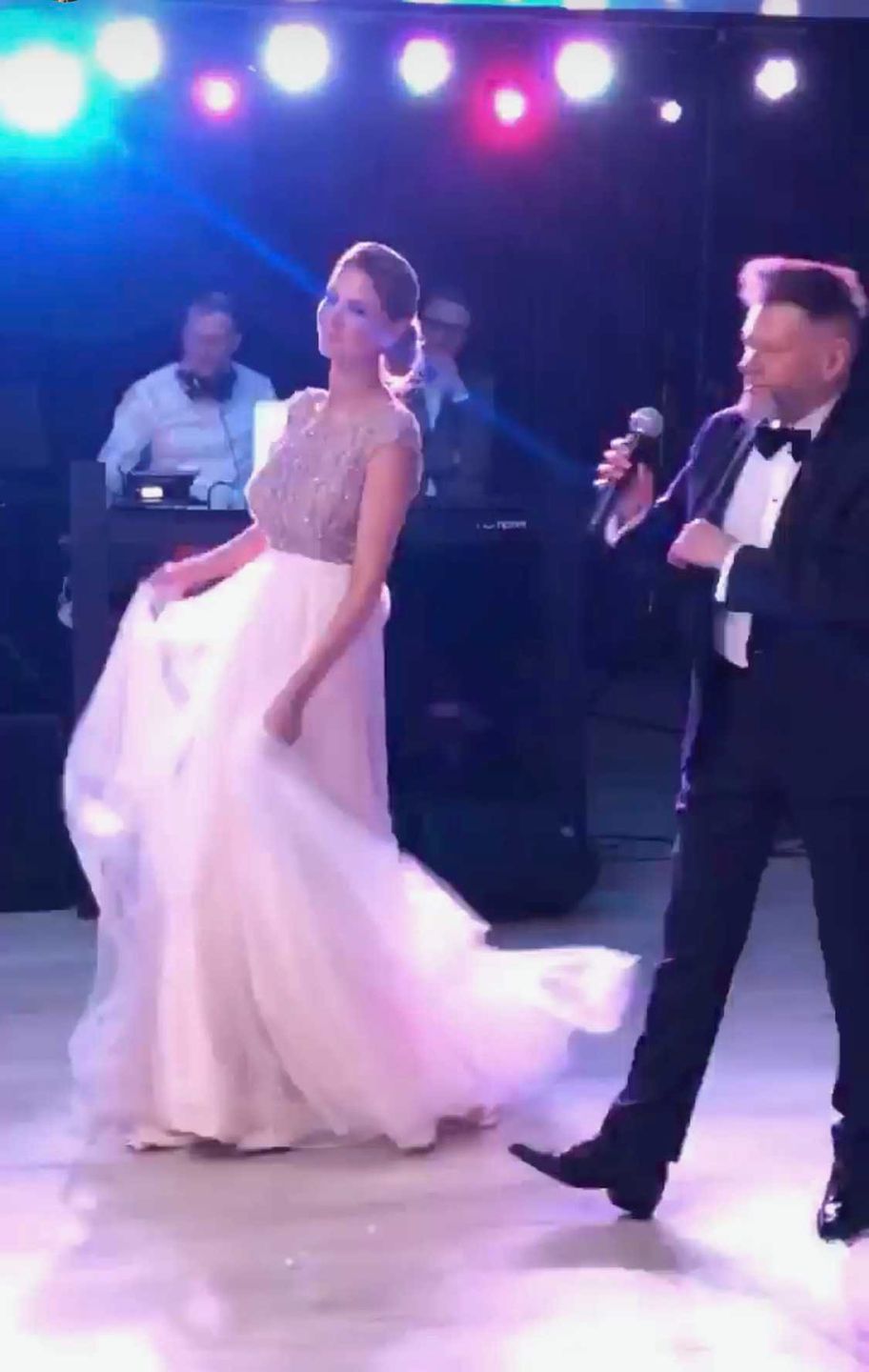 Maja Plich w drugiej sukni ślubnej