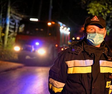 Kielce. Pożar. Strażacy znaleźli zwęglone zwłoki w altance działkowej