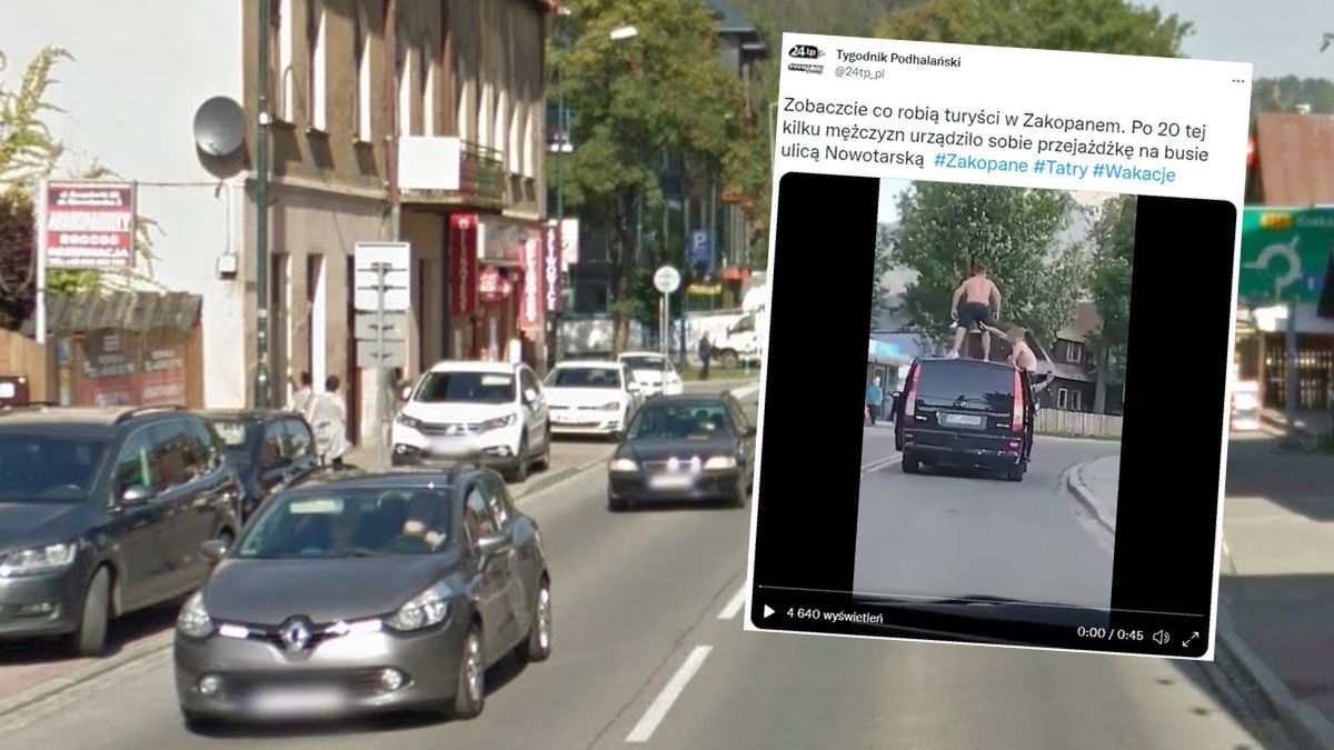 Bezmyślna przejażdżka w Zakopanem