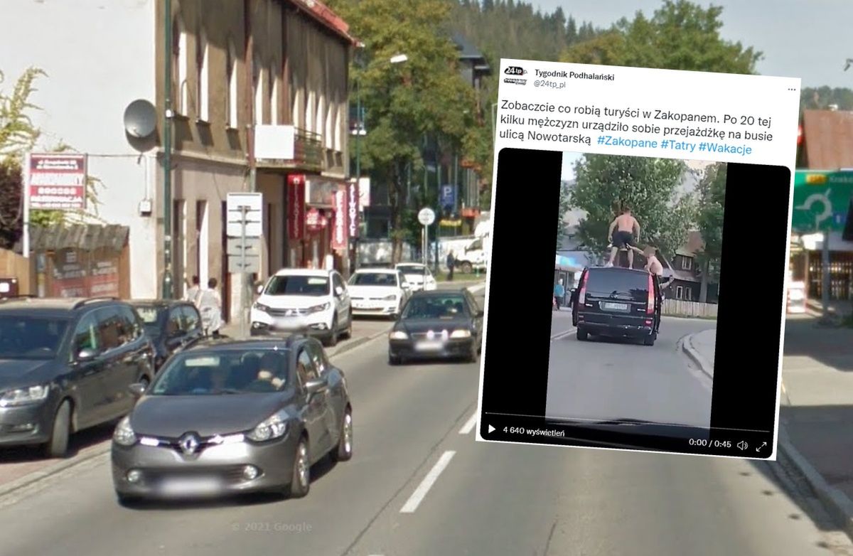 Bezmyślna przejażdżka w Zakopanem