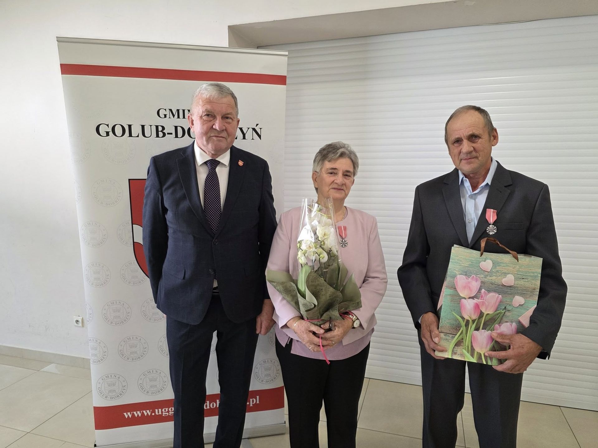 Medale otrzymało osiem par z gminy Golub-Dobrzyń