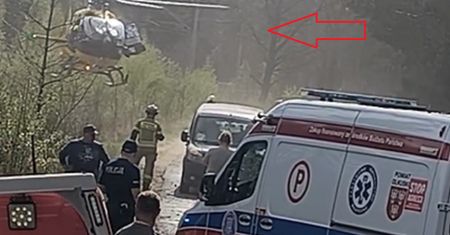 Ale go "posadził". Ludzie pod wrażeniem lądowania LPR. Oto filmik