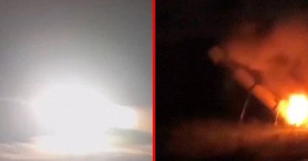 Wielki błysk na niebie. Iran pokazuje, jak wystrzeliwuje rakiety