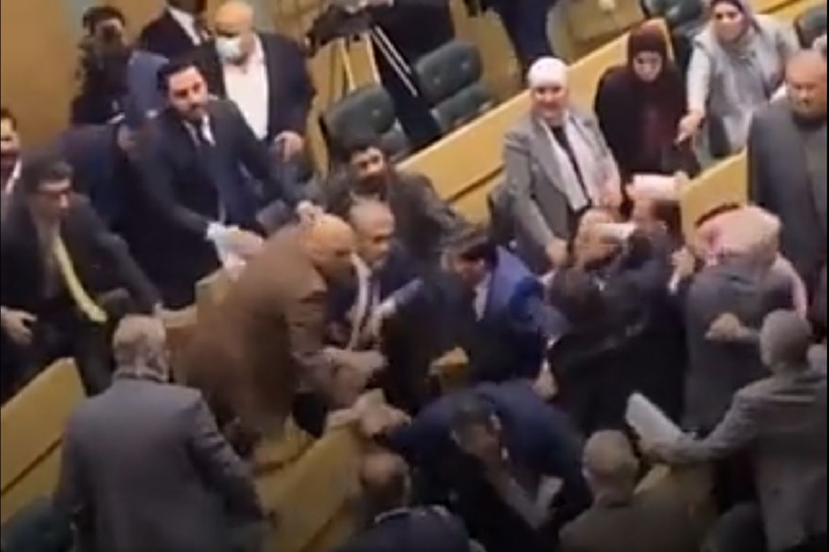 Wielka awantura w parlamencie. Jordańczycy nie wytrzymali