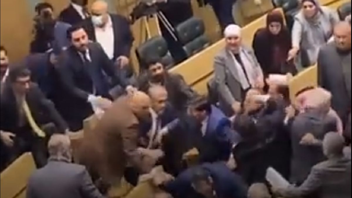 Wielka awantura w parlamencie. Jordańczycy nie wytrzymali