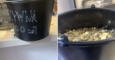 Przyszedł do sądu z wiaderkiem wypełnionym groszówkami. Chciał zapłacić grzywnę