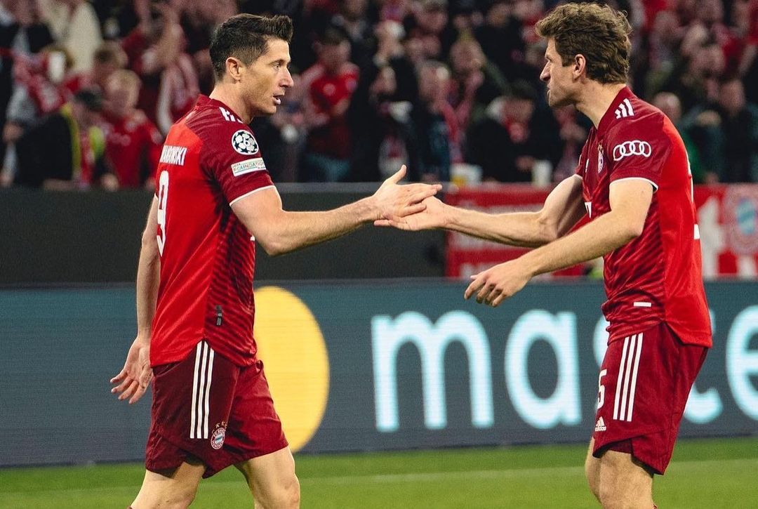 Thomas Mueller i Robert Lewandowski