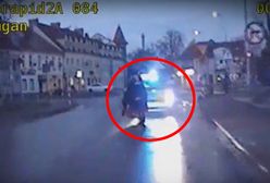 Policyjny pościg za naćpanym motocyklistą w oku kamery. "Zgarnął" 56 punktów karnych
