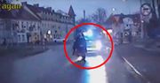 Policyjny pościg za naćpanym motocyklistą w oku kamery. "Zgarnął" 56 punktów karnych