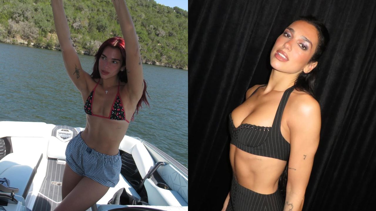 Dua Lipa ma ciało BOGINI. Od lat zachwyca idealną sylwetką [ZDJĘCIA]