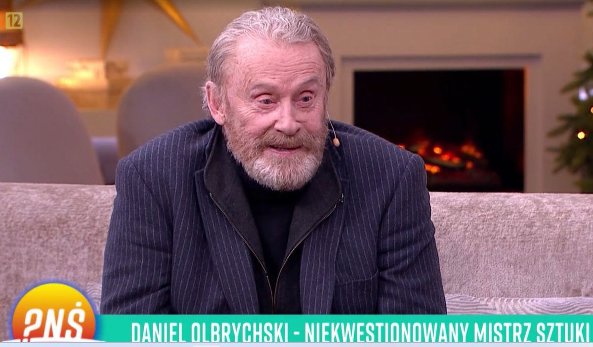 Daniel Olbrychski pojawił się we wtorek na Woronicza po prawie 8 latach nieobecności na antenie TVP