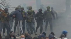 Łukaszenka nie odpuszcza. Brutalna reakcja milicji na Białorusi
