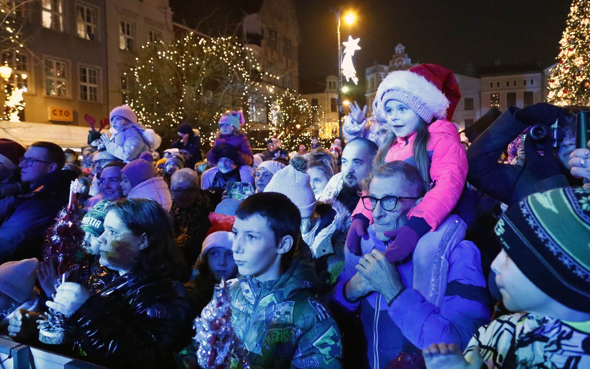 Mikołajowe atrakcje dla dzieci na grudziądzkim rynku